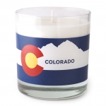 Colorado Flag Candle